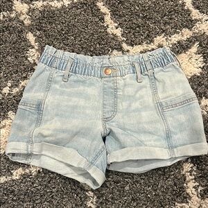 Abercrombie Kids Light Blue Denim Shorts